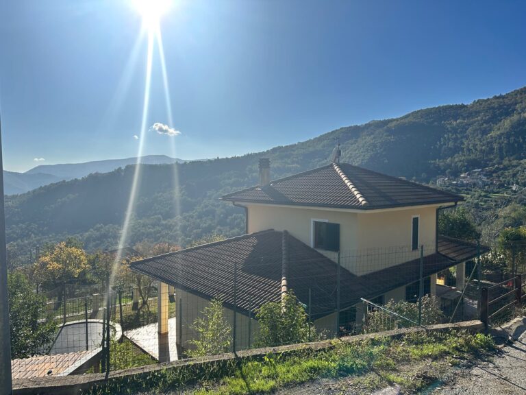 The villa among the hills
