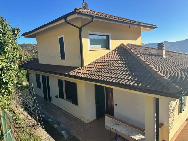 Side of the villa